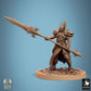 Produktfoto Tabletop 28mm Lord of the Print (LotP) 0: Tabletop Miniatur: Paladin-Tempelwächter - Elite-Ritter mit Speer/Gleve, Heldenfigur und Champion (24_09_D6)