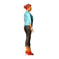 3DP Miniatures 2: Stehende Figur: Frau mit offenem Hemd & Schraubenschlüssel (Ref. Nr. 468)