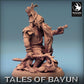Produktfoto Tabletop 28mm Lord of the Print (LotP) 0: Fantasy Figur: Zwergenhäuptling - Barbarenschamane mit Haken-Axt, Waldschamane, Totemkrieger, Champion (24_01_A5)