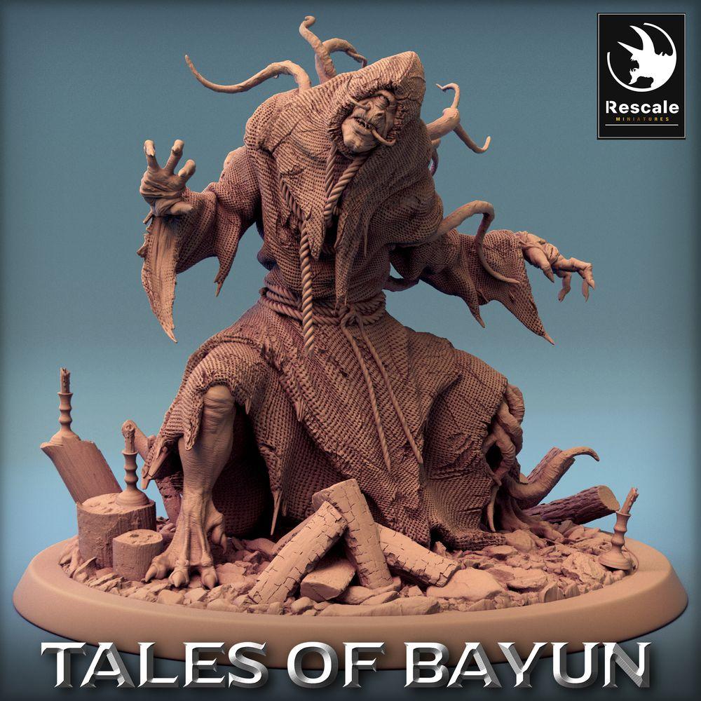 Produktfoto Tabletop 28mm Lord of the Print (LotP) 0: Tabletop Miniatur: Dunkler Kultist Warlock - Dämonenbeschwörer, Nekromant und Eldritch Tentakelmagier (24_01_C1)