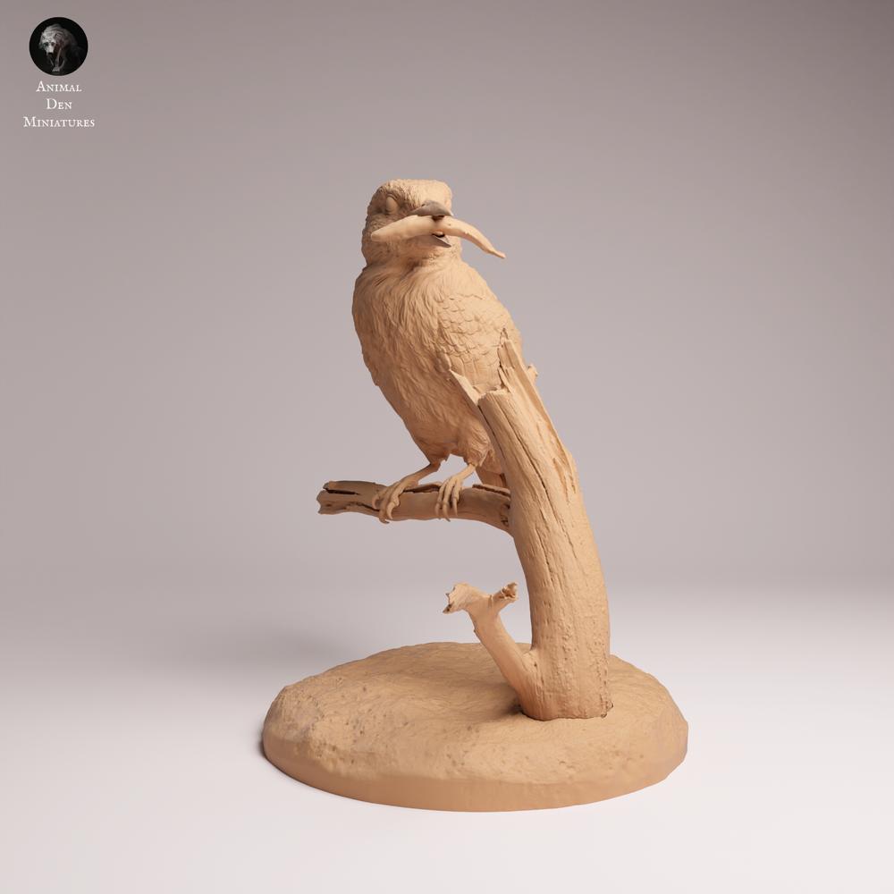 Produktfoto Tabletop 28mm Lord of the Print (LotP) 4: Vogel Tierfigur: Eisvogel - 2 Varianten (26_06_05)
