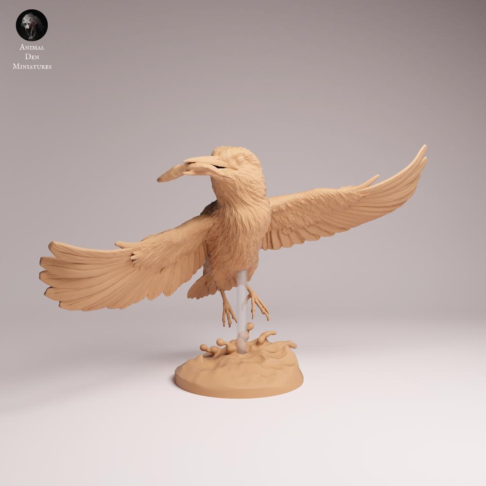 Produktfoto Tabletop 28mm Lord of the Print (LotP) 0: Vogel Tierfigur: Eisvogel - fliegend (26_06_06)