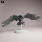 Produktfoto Tabletop 28mm Lord of the Print (LotP) 3: Vogel Tierfigur: Kolkrabe - fliegend (26_06_01)