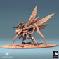 Produktfoto Tabletop 28mm Lord of the Print (LotP) 0: Tabletop Miniatur: Insektenreiter auf geflügeltem Monstermount, Schwarmreiter-Boss, Chitin-Krieger mit Knochenklinge, Beastmaster Insect Rider (24_07_D4)