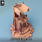 Produktfoto Tabletop 28mm Lord of the Print (LotP) 0: Tabletop Miniatur: Thronender Wüstenkönig, Sultan, Kalif - Palast-Herrscher auf Thron, Diorama Szenenbase (24_06_E12)