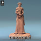 Produktfoto Tabletop 28mm Lord of the Print (LotP) 0: Tabletop Miniatur: Wüstenpriesterin, verschleierte Seherin, Orakel, Mystikerin (24_06_E24)