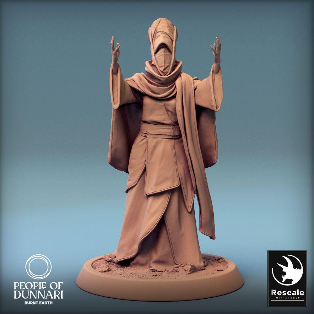Produktfoto Tabletop 28mm Lord of the Print (LotP) 0: F2_dunnari_zahra-alnu_priest (24_03_F2)