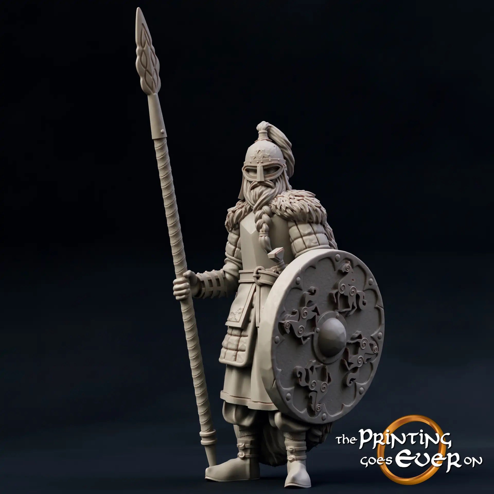 Produktfoto Tabletop 28mm The Printing Goes Ever On (TPGEO)  0: Krieger der Mark: Mittelalterliche Ritter und Pferdeherren