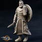 Produktfoto mittelalterliche historische Figur 75mm Scale The Printing Goes Ever On (TPGEO)  0: Mittelalterliche Figuren Ritter Wächter B - 75mm Modelle - Königliche Familie