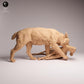 Produktfoto Tabletop 28mm Lord of the Print (LotP) 0: Wildtier Tierfigur: Eurasischer Luchs mit Beute (26_07_03)