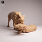 Produktfoto Tabletop 28mm Lord of the Print (LotP) 2: Wildtier Tierfigur: Eurasischer Luchs mit Beute (26_07_03)