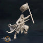 Produktfoto mittelalterliche historische Figur 75mm Scale The Printing Goes Ever On (TPGEO)  0: Mittelalterliche Ritter Figuren Ranger Standarte - 75mm Modelle - Waldläufer des Nordens