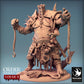 Produktfoto Tabletop 28mm Lord of the Print (LotP) 0: Tabletop Miniatur: Oger‑Kerkermeister mit Kettenhaken, Henker und Barbaren‑Warlord - Eradicus Fist (24_02_F2)