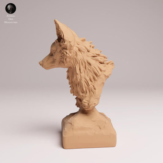 Produktfoto Tabletop 28mm Lord of the Print (LotP) 0: Wildtier Tierfigur: Maehnenwolf - Bueste (25_12_05)