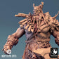 Produktfoto Tabletop 28mm Lord of the Print (LotP) 0: Fantasy Figur: Ork Warlord / Kriegshäuptling Azhrog, Barbar-Champion mit gezackter Zweihand-Axt (24_04_E3)