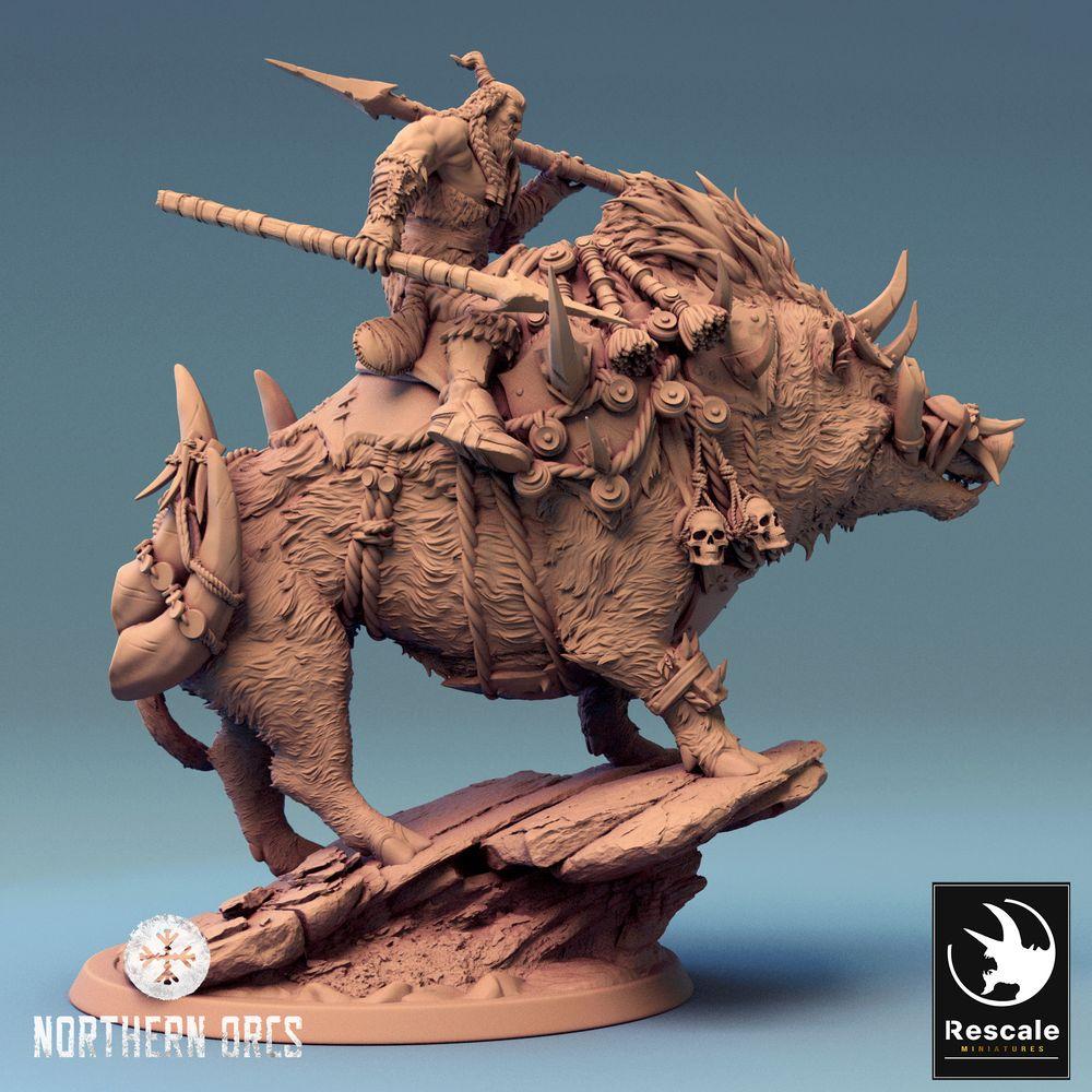 Produktfoto Tabletop 28mm Lord of the Print (LotP) 0: R boar rock (24_04_R)