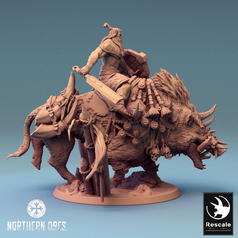 Produktfoto Tabletop 28mm Lord of the Print (LotP) 0: Q boar run (24_04_Q)