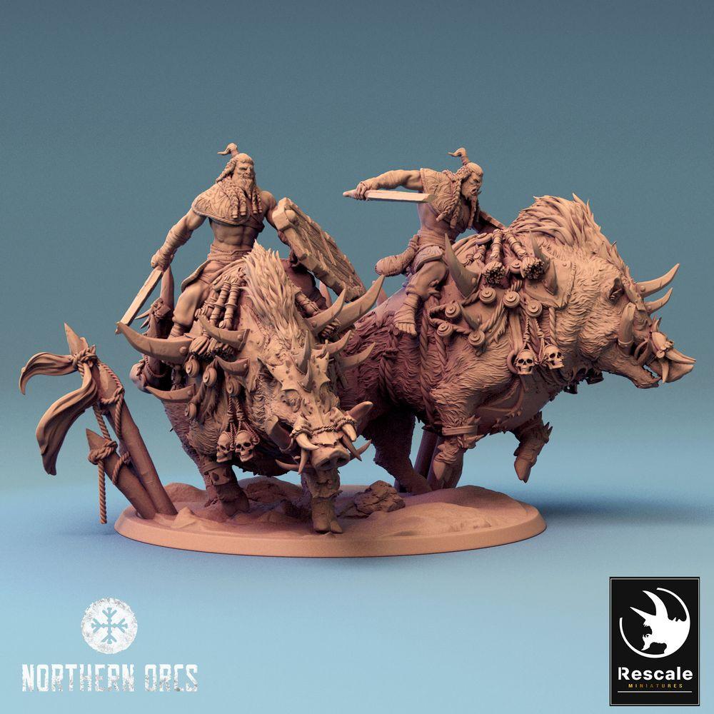 Produktfoto Tabletop 28mm Lord of the Print (LotP) 0: O boar together (24_04_O)