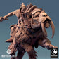 Produktfoto Tabletop 28mm Lord of the Print (LotP) 0: Fantasy Figur: Ork Bestienreiter auf Säbelzahn-Kriegsbestie, barbarischer Kriegsführer mit Krummsäbel - Monsterreiter, Orc Beast Rider (24_04_C2)