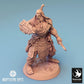 Produktfoto Tabletop 28mm Lord of the Print (LotP) 0: Tabletop Miniatur: Ork Krieger/Berserker mit Hakenklinge und Truhen-Schild, Orc Warrior (24_04_H1)
