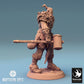Produktfoto Tabletop 28mm Lord of the Print (LotP) 0: Tabletop Miniatur: Ork Kriegsherr mit Zweihandhammer, Orc Warlord, Stammeschampion (24_04_I2)