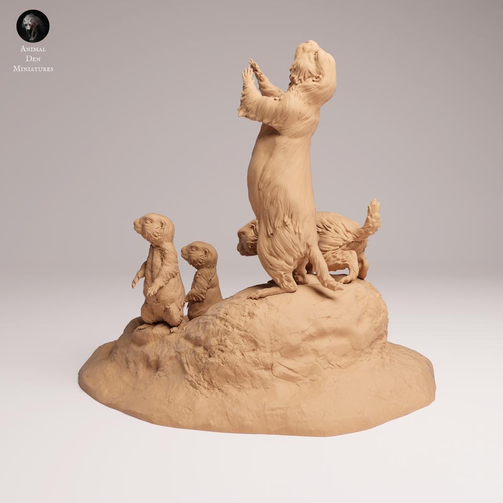 Produktfoto 1: Wildtier Tierfigur: Präriehunde (25_09_02)
