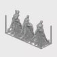 Miniatur Figur: Fahrer Set, 6 Figuren (Nr. s05)