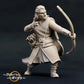 Produktfoto Tabletop 28mm The Printing Goes Ever On (TPGEO)  0: Krieger der Waldläufer: Ranger aus dem Waldland mit Schwert, Speer und Bogen