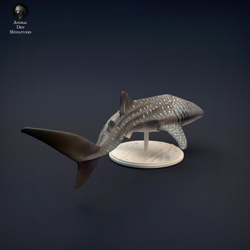 Produktfoto Tierfigur Animal Den Miniatures 4: Meerestier Tierfigur: Walhai (22_02_01)