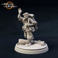 Produktfoto Tabletop 28mm The Printing Goes Ever On (TPGEO)  0: 9 Helden in Wanderpose: Gefährten aus Menschen, Elben, Zwergen und Halblingen - Wanderer