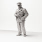 Diorama Modellbau Produktfoto 0: Historische Diorama Figur: Schaffner / Fahrkartenkontrolleur mit Lochzange, 1920er-1930er (sc09)