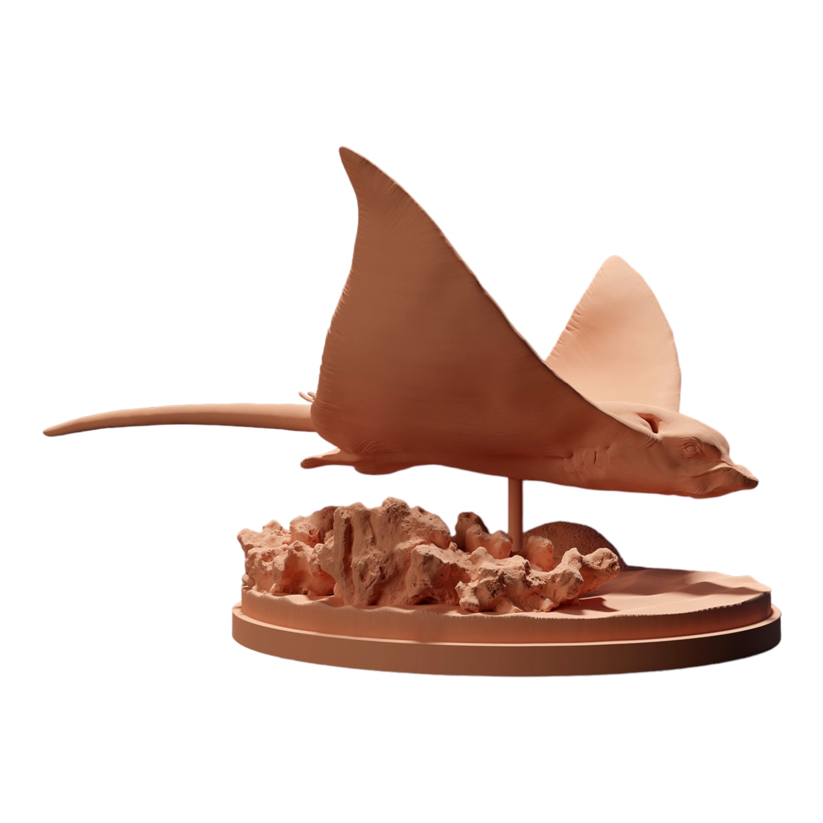 Produktfoto Diorama und Modellbau Miniatur Figur: Rochen Tierfigur: Gefleckter Adlerrochen