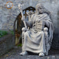 Produktfoto mittelalterliche historische Figur 75mm Scale The Printing Goes Ever On (TPGEO)  0: Mittelalterliche Ritter Figuren Herrscher mit Thron - 75mm Modelle - Mittelalterliche Stadt
