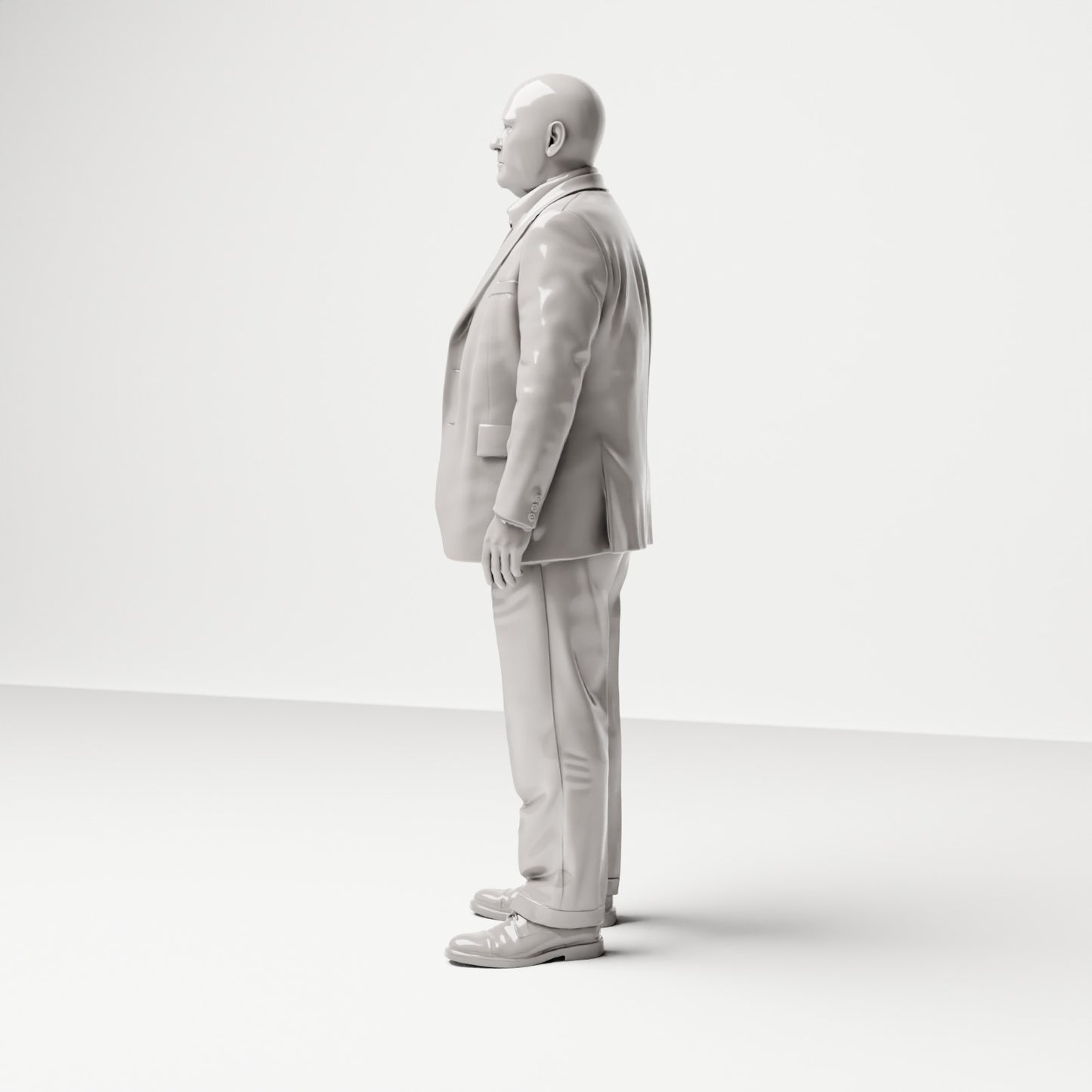 Stehende Figur: Geschäftsmann im Anzug (Ref. Nr. 508) - vollständige Studioansicht 3