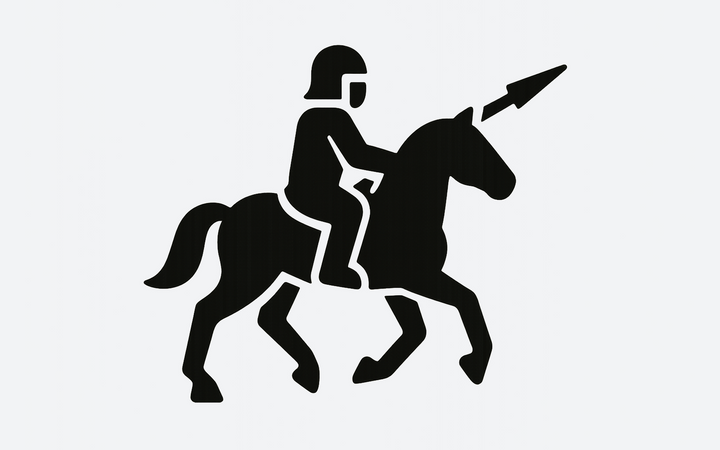 Kavallerie, Reiter