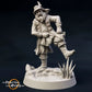 Produktfoto Tabletop 28mm The Printing Goes Ever On (TPGEO)  0: Thom und Silverflower: Sehr alter Mann mit Gattin - Herr des Waldes und der Natur