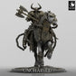 Produktfoto Tabletop 28mm Lord of the Print (LotP) 0: Tabletop Miniatur: Dunkler Ritter auf Streitross, Doppelaxt-Kavallerie, verfluchter Paladin, Todesritter (24_05_U)