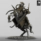 Produktfoto Tabletop 28mm Lord of the Print (LotP) 0: Tabletop Miniatur: Dunkler Paladin auf steigendem Streitross - Höllenritter / Verfluchter Kavallerist, Elite-Kavallerie Reiterfigur (24_05_T)