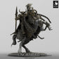 Produktfoto Tabletop 28mm Lord of the Print (LotP) 0: Tabletop Miniatur: Dunkler Ritter auf bäumendem Kriegspferd - Todesritter / Death Knight, Lanzenreiter, Kavallerie-Kommandant (24_05_P)