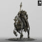 Produktfoto Tabletop 28mm Lord of the Print (LotP) 0: Tabletop Miniatur: Berittener Dunkler Paladin, Todesritter Lanzenreiter auf gepanzertem Streitross, Dread Knight schwere Kavallerie (24_05_Q)
