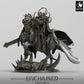 Produktfoto Tabletop 28mm Lord of the Print (LotP) 0: Tabletop Miniatur: Untoter Kriegsherr, Todesritter auf dämonischem Reittier - Dark Rider, Wyrmreiter, Knochenkönig (24_05_V)