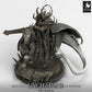 Produktfoto Tabletop 28mm Lord of the Print (LotP) 0: Tabletop Miniatur: Untoter Kriegsherr, Todesritter auf dämonischem Reittier - Dark Rider, Wyrmreiter, Knochenkönig (24_05_V)