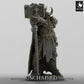 Produktfoto Tabletop 28mm Lord of the Print (LotP) 0: Tabletop Miniatur: Dunkler Ritter / Chaoskrieger, Warlord mit Zweihandhammer, Champion-Anführer (24_05_F6)