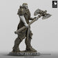 Produktfoto Tabletop 28mm Lord of the Print (LotP) 0: Tabletop Miniatur: Dunkler Ritter Warlord mit Zweihand-Kriegshammer, schwer gerüsteter Kommandant und Frontkämpfer (24_05_F10)