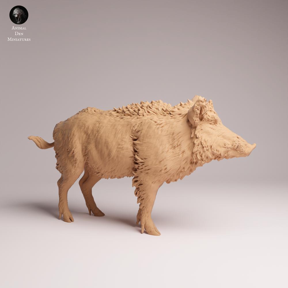 Produktfoto Tabletop 28mm Lord of the Print (LotP) 1: Wildtier Tierfigur: Wildschwein (26_07_08)