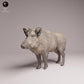 Produktfoto Tabletop 28mm Lord of the Print (LotP) 3: Wildtier Tierfigur: Wildschwein (26_07_08)