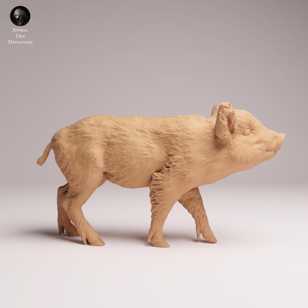 Produktfoto Tabletop 28mm Lord of the Print (LotP) 0: Wildtier Tierfigur: Wildschwein-Frischling (26_07_01)