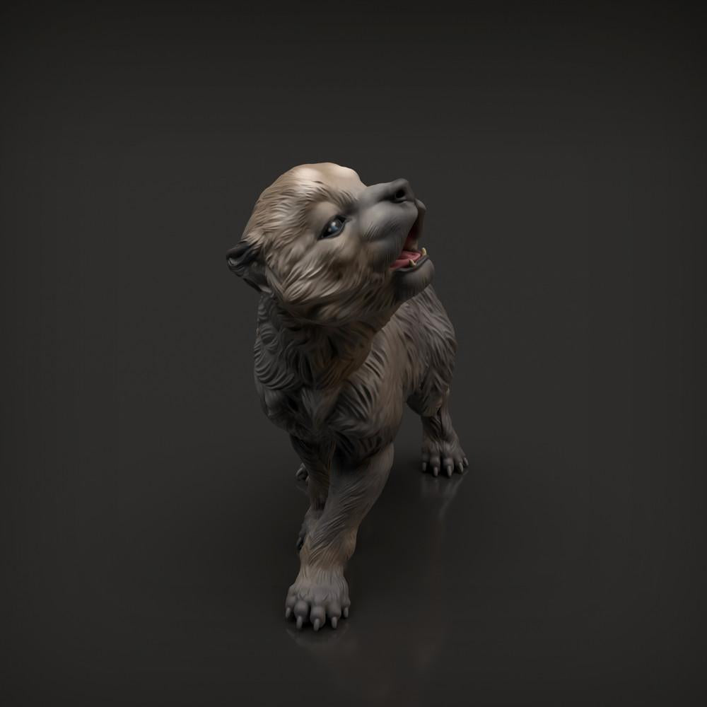 Produktfoto Tierfigur Animal Den Miniatures 0: Wildtier Tierfigur: Wolfsjunges (22_04_03)