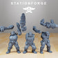 Produktfoto 28mm Tabletop Minis Stationforge: National Guard Guerrillas
