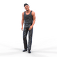 Produktfoto Diorama und Modellbau Miniatur Figur: Bodybuilder 2
